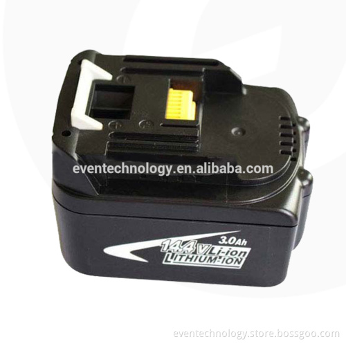 14.4V 3000mAh battery pack for MAKITA cordless tools 14.4V matched BL1430, BL1415, 194066-1, 194065-3